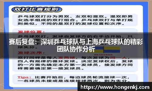 赛后复盘：深圳乒乓球队与上海乒乓球队的精彩团队协作分析
